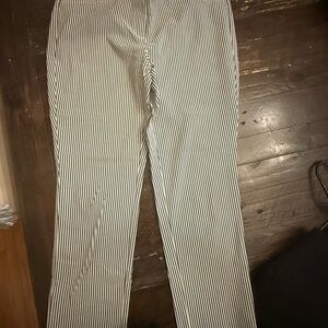 Anne Klein Men's Striped Chinos